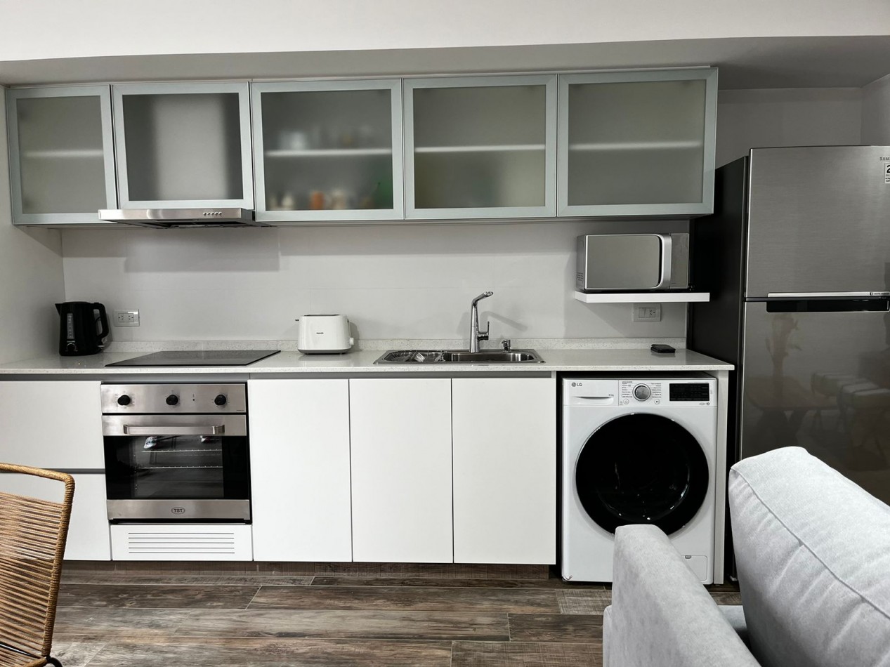 2 AMBIENTES EN ALQUILER TEMPORAL -PLAYA GRANDE-VISTA AL MAR