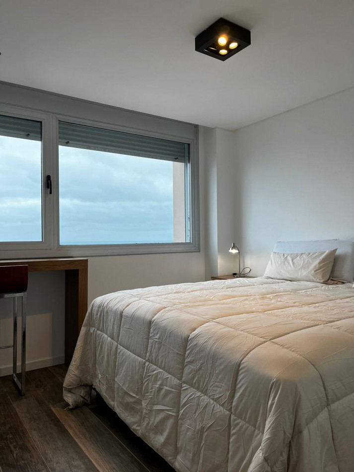 2 AMBIENTES EN ALQUILER TEMPORAL -PLAYA GRANDE-VISTA AL MAR