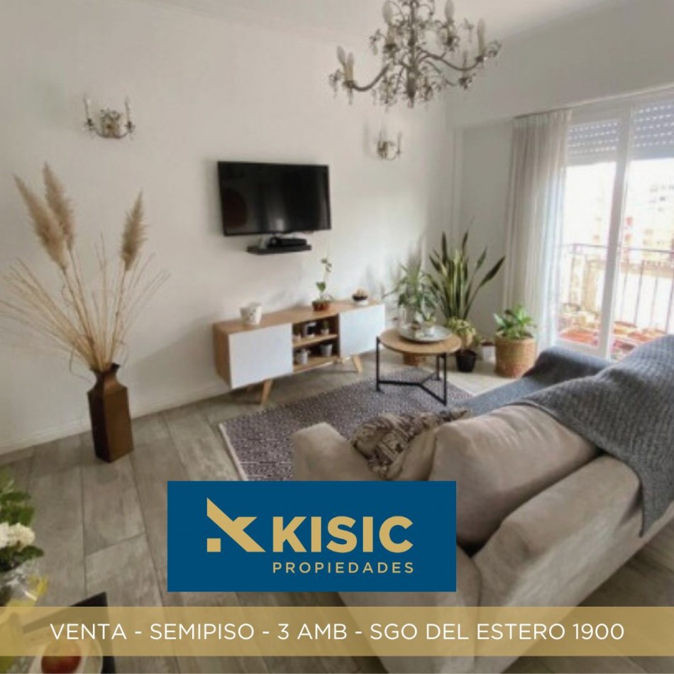 SEMIPISO 3 AMBIENTES EN VENTA