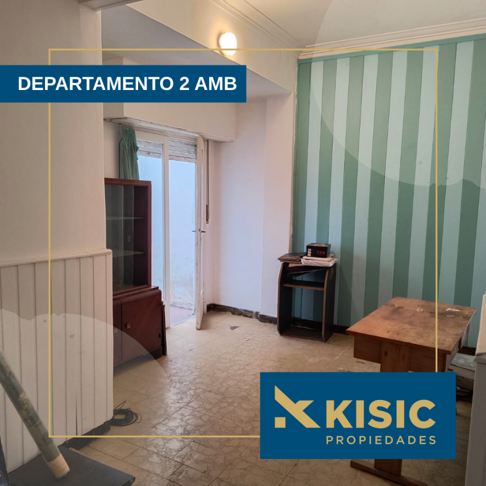 DEPARTAMENTO DE 2 AMBIENTES EN VENTA