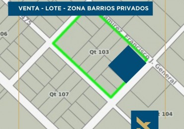 LOTE  EN VENTA