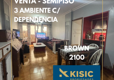 SEMIPISO DE 3 AMBIENTES - ZONA TRIBUNALES